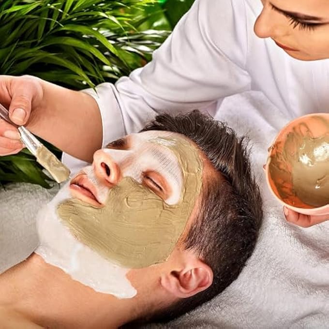 SWIUKPHE FACIAL GAUZE, 100 PCS FACIAL PACKS FOR WOMEN, GAUZE MASK SKIN FIBER PAPER HIGH FREQUENCY GAUZE FACE MASKS - Image 4